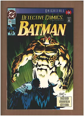 Buy Detective Comics #666 DC Comics 1993 BATMAN KNIGHTFALL PT.18 BANE VG/FN 5.0 • 2.04£