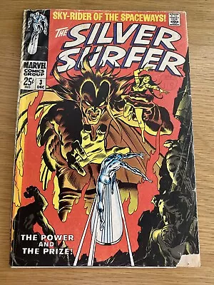 Buy Silver Surfer #3. 1968. Key 1st Appearance Of Mephisto. Marvel Comics • 110£