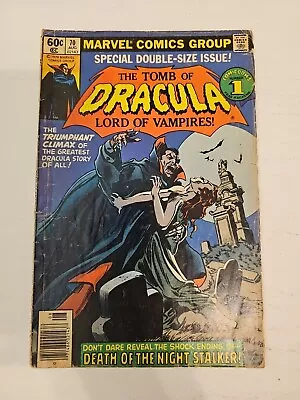 Buy Tomb Of Dracula #70 (1979) Marvel Comic - Missing Back Cover • 3.89£