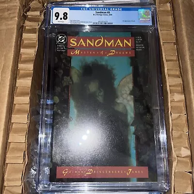 Buy Sandman #8 Cgc 9.8 1st Death Appearance 1989 Neil Gaiman Dc/vertigo • 559.12£