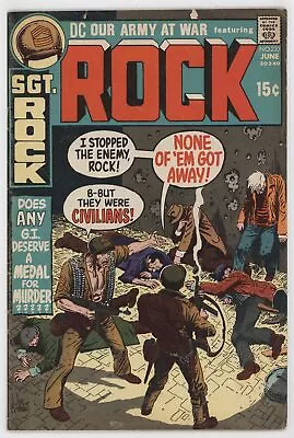 Buy Our Army At War 233 DC 1971 FN Sgt Rock Joe Kubert • 8.54£