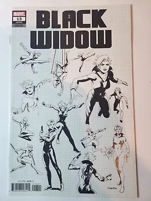 Buy Black Widow Volume 8 #13 First Printing 1:50 Ratio Incentive Design Variant • 34.99£
