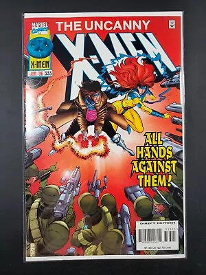 Buy The Uncanny X-men #333 Direct Edition Marvel Comics 1996 1st Full Bastion • 6.98£