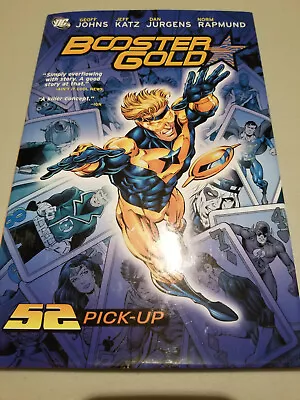 Buy BOOSTER GOLD 52 Pick Up HARDCOVER HC Geoff Johns DC COMICS Vol 1 Used FREE SHIP • 11.64£