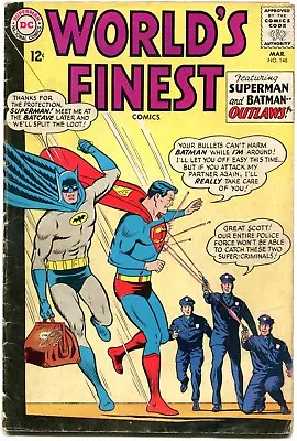 Buy World's Finest#148 - Batman/robin/superman  - Sheldon  Moldoff - Cents Copy • 6.99£