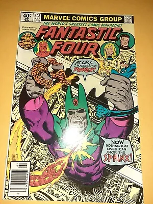 Buy Fantastic Four #208 (Marvel 1979) First Appearance Of Champions Of Xandar • 3.10£