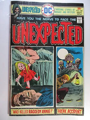 Buy Tales Of The Unexpected #168, Who Killed Raggedy Annie? VG-, 3.5 (C), OWW Pages • 5.05£