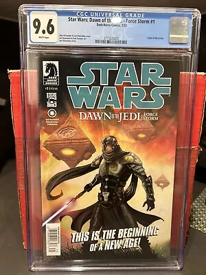 Buy Star Wars Dawn Of The Jedi Force Storm 1 Dark Horse Comics 2012 CGC 9.6 Variant • 155.32£