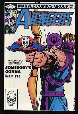 Buy Avengers #223 NM+ 9.6 Ant-Man Hawkeye Cover! Marvel 1982 • 45.82£