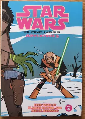Buy Star Wars The Clone Wars Adventures Volume 6 TPB Paperback Digest Graphic Novel • 2.39£