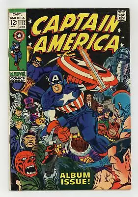 Buy Captain America #112 VG+ 4.5 1969 • 24.85£