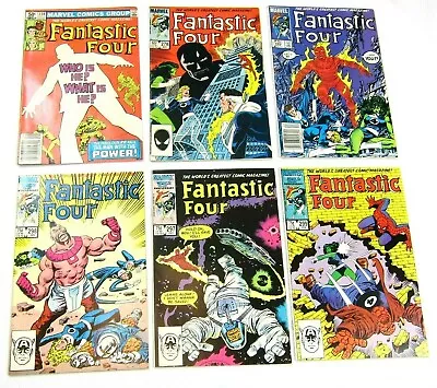 Buy 6 Vintage 1980s Fantastic Four Marvel Comic Books 234, 278, 289, 298, 297, 299 • 23.29£