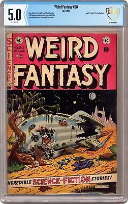 Buy Weird Fantasy #20 CBCS 5.0 1953 23-3812DEF-015 • 434.90£
