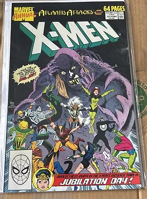 Buy Marvel Uncanny X-Men, Annual #13, 1989, Atlantis Attacks • 3£