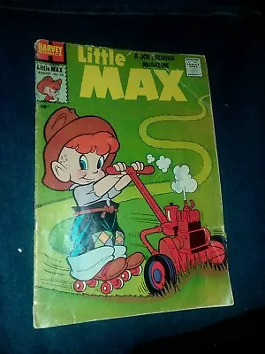 Buy Little Max #54 Harvey Comics 1958 Joe Palooka Roller Skate Lawn Mower Cover • 16.06£