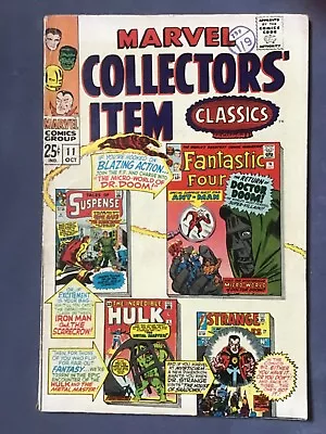 Buy Marvel 'collector's Item Classics' #11 Fantastic Four, Dr Doom, Ant Man Free P&p • 9.99£
