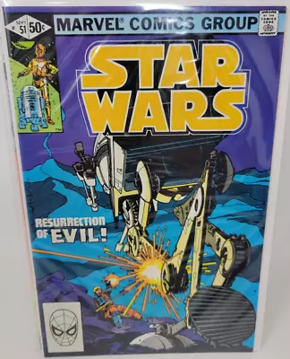 Buy Star Wars #51 Marvel Walter Simonson Cover Art *1981* 9.2 • 8.57£