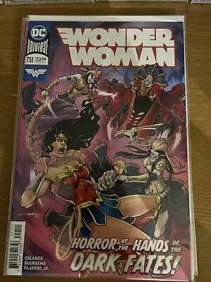 Buy Wonder Woman #751- Vol 5- April 2020 - 1st Full App The Dark Fates- Minor Key Dc • 8£