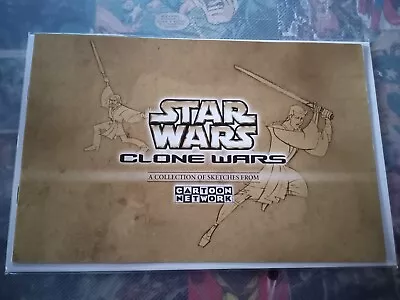 Buy Star Wars Clone Wars Sketchbook (2003) #0 - Cartoon Network - RARE SDCC 1st • 311.20£