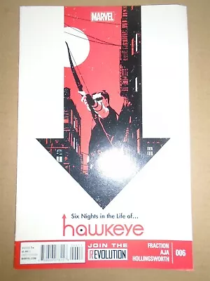 Buy HAWKEYE #6 1st Print Matt Fraction Marvel 2013 VF- • 7.99£