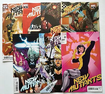 Buy NEW MUTANTS #21-27 (NM), First Printing, Marvel 2022 • 7.58£