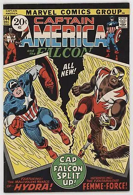 Buy Captain America 144 Marvel 1971 FN VF John Romita Falcon New Costume • 27.34£