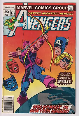 Buy Marvel Comics! The Avengers! Issue #172! Hawkeye Rejoins The Avengers! • 8.93£