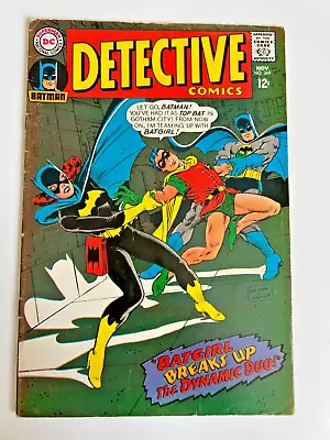 Buy DETECTIVE COMICS  No 369 November 1967  Art Gil Kane 4th Batgirl 4.0 VG • 25£