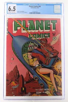 Buy Planet Comics #65 - Fiction House 1951 CGC 6.5  • 1,940.74£