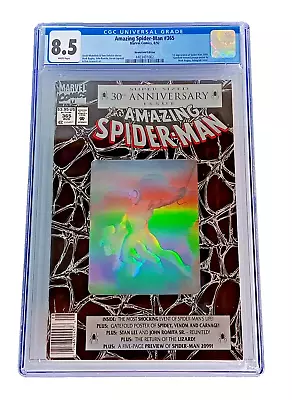 Buy Amazing Spider-Man #365 CGC 8.5 WP Newsstand Ed. 8/1992 • 31.06£