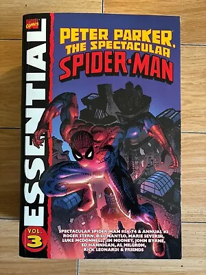 Buy Marvel Graphic Novels: Essential Spectacular Spiderman Vol 3 • 15£