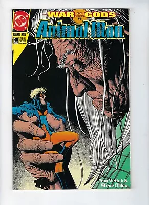 Buy ANIMAL MAN # 40 (DC Comics, Veitch/Dillon/Bolland Cvr. OCT 1991) NM- • 2.95£