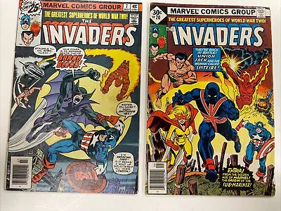 Buy INVADERS #7 & #20 MARVEL 1976 1ST APPEARANCE UNION JACK & BARON BLOOD! FN/VG Key • 27.17£