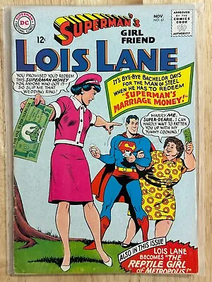 Buy Superman's Girlfriend Lois Lane #61 Fine- Dc Comics 1965 Silver Age Mr. Mxyzptlk • 7.76£