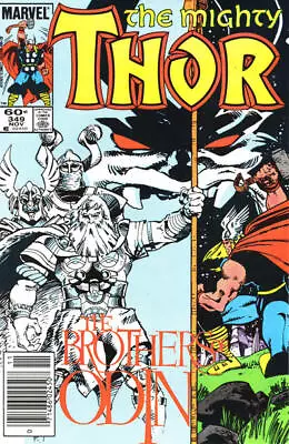 Buy Thor #349 (Newsstand) FN; Marvel | Walter Simonson Origin Of Odin - We Combine S • 3.87£