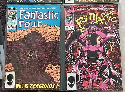 Buy FANTASTIC FOUR 269 270 (first Appearance Terminus, Wyatt Wingfoot She-Hulk) 1984 • 38.79£