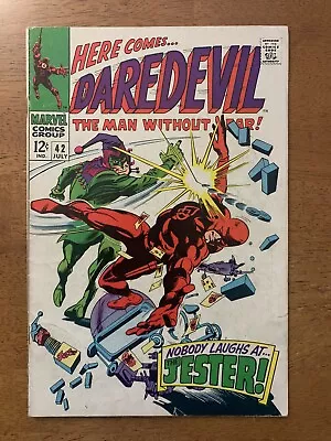 Buy DAREDEVIL #42 Silver Age Gene Colan Marvel Comics 1968 FN/VF • 15.55£