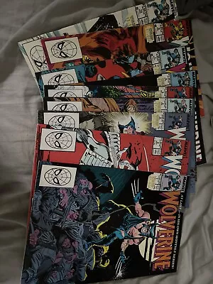 Buy Wolverine #1 (1988)- 70 (issue 8-63 Missing) Some Dupes And Keys At 70 Mark • 200£