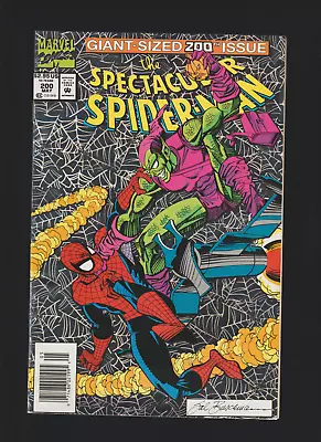 Buy Spectacular Spider-man (1993) #200 Newsstand Death Of Green Goblin Foil Cover • 7.38£
