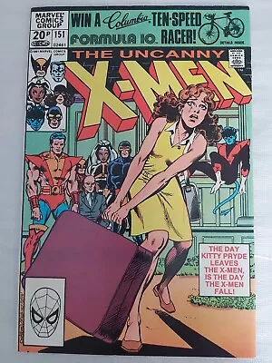 Buy Uncanny X-Men #151 Sprite (Kitty Pryde) Vfn+/ NM- 1981 Marvel • 4.99£