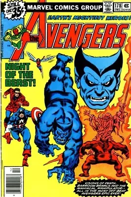 Buy AVENGERS #178 F,  Marvel Comics 1978 Stock Image • 4.66£