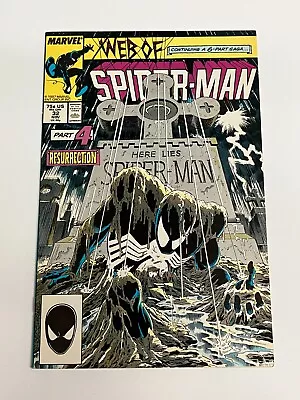 Buy Web Of Spider-Man #32 Comic (Marvel, 1987) Kraven's Last Hunt Part 4 • 19.42£