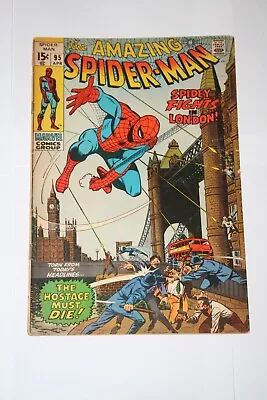 Buy Amazing Spiderman 95! 1971! Spidey Fights In London! • 15.52£