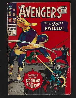 Buy Avengers #35 VGFN 2nd Living Laser Early Bill Foster (Black Goliath) Black Widow • 11.67£