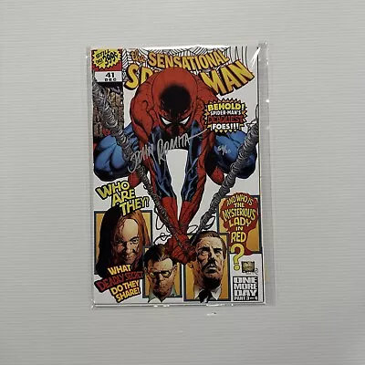 Buy The Sensational Spider-Man #41 VF+ Signed John Romita Dynamic Forces 59/110 • 50£