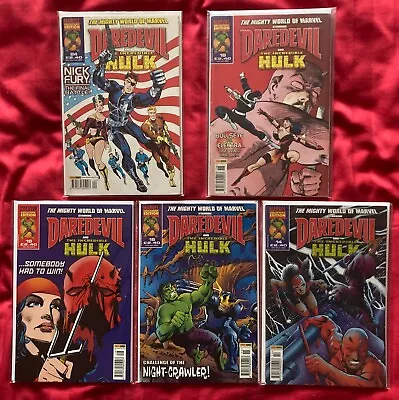 Buy Daredevil And The Incredible Hulk #14,15,16,18,24. Bundle  • 9.99£