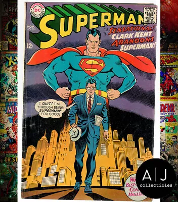 Buy Superman #201 VG+ 4.5 (DC) 1967 • 11.61£