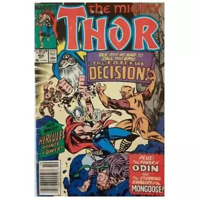 Buy Thor #408 Newsstand  - 1966 Series Marvel Comics VF+ Full Description Below [g| • 4.68£