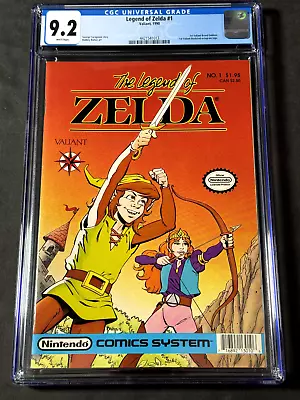 Buy Legend Of Zelda #1 1990 CGC 9.2 4421541013 Nintendo Valiant 1st Valiant Brand • 232.98£