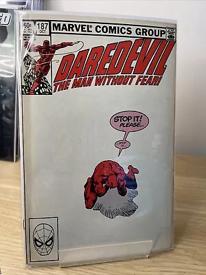 Buy Daredevil #187 Marvel Comic • 3.88£